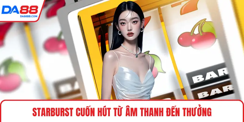 Starburst cuốn hút từ âm thanh đến thưởng