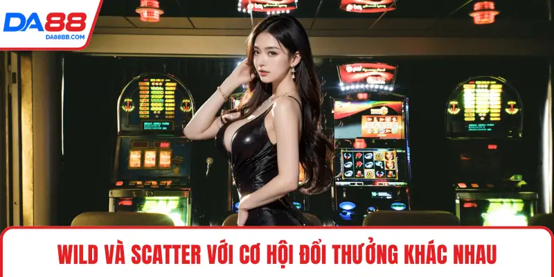 Wild và Scatter với cơ hội đổi thưởng khác nhau